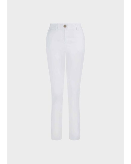 Hobbs White Pavilion Skinny Chino