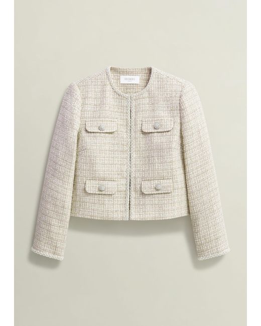 Hobbs Natural Oriana Tweed Jacket