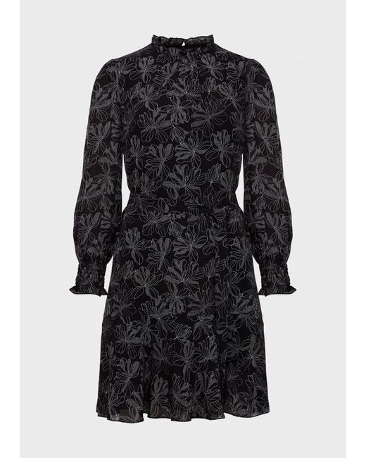 Hobbs Black Natalie Dress