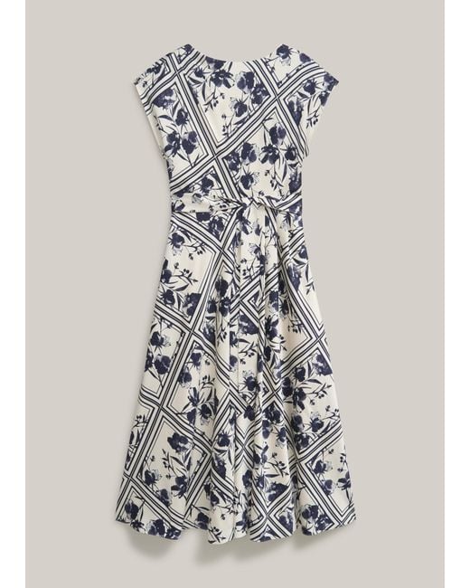Hobbs Orange Latimer Dress