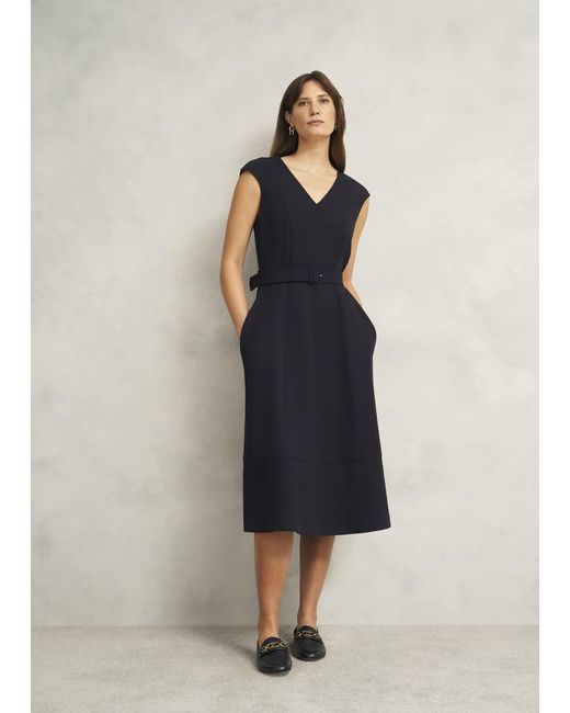 Hobbs Blue Carolyn Dress