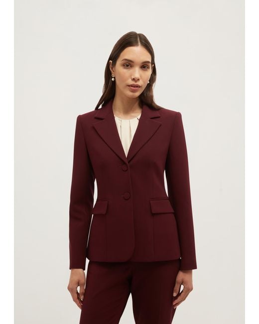 Hobbs Purple Petite Bree Jacket