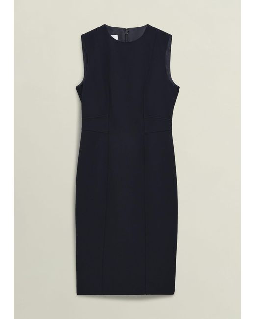 Hobbs Blue Petite Ivy Dress