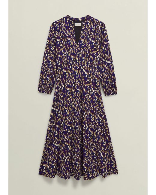 Hobbs Multicolor Petite Harlie Jersey Dress
