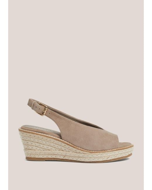 Hobbs Natural Kali Suede Espadrilles