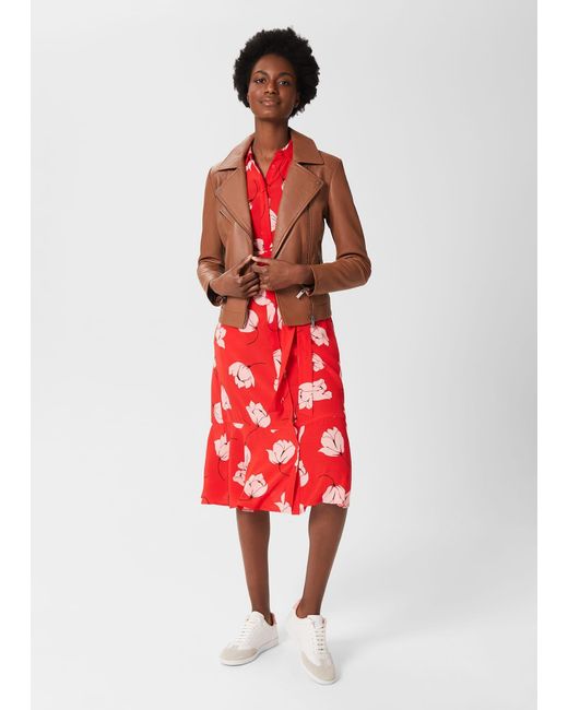 Hobbs Multicolor Dakota Leather Jacket