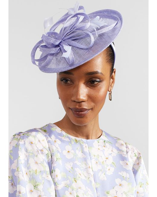 Hobbs White Mini Freya Fascinator