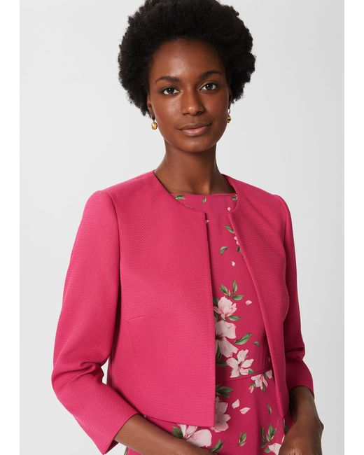 Hobbs Pink Elize Jacket