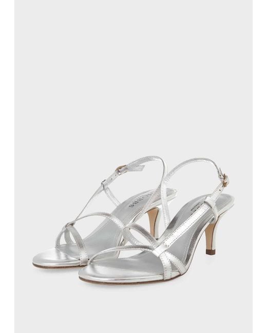 Hobbs White Lia Sandal