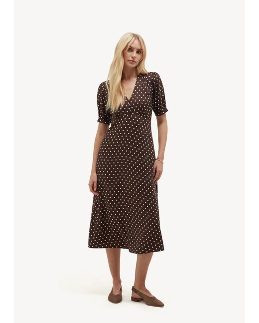 Hobbs Brown Freya Dress