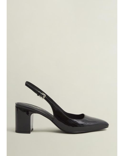Hobbs Natural Lily Leather Slingbacks