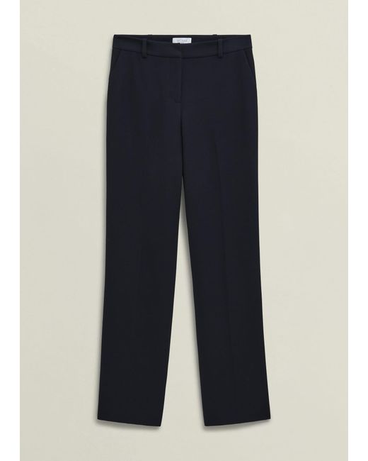 Hobbs Natural Ivy Straight Trousers
