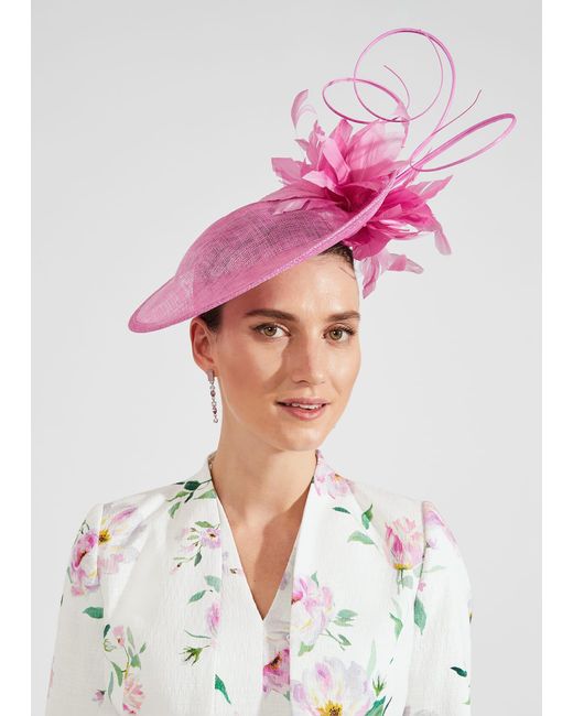 Hobbs Pink Josephine Fascinator