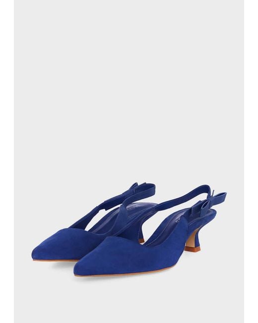 Hobbs Blue Safia Slingback