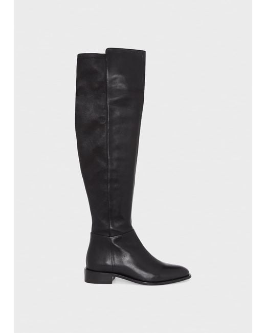 Hobbs Black Zadie Knee Boots