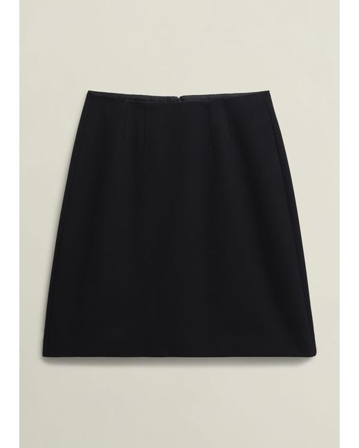 Hobbs White Mia Aline Skirt