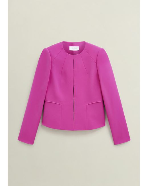 Hobbs Pink Eliana Jacket