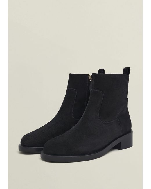 Hobbs Black Georgie Ankle Boots