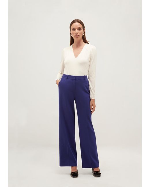 Hobbs Blue Monroe Trousers