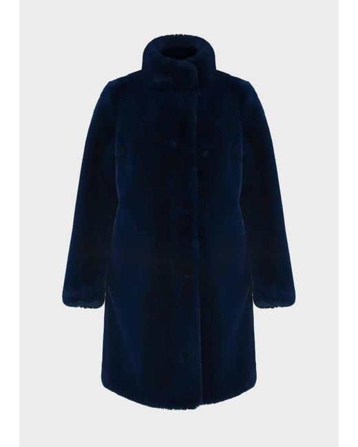 Hobbs navy bethany coat outlet