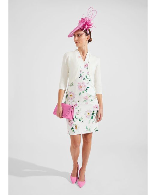 Hobbs carrie bolero clearance pink