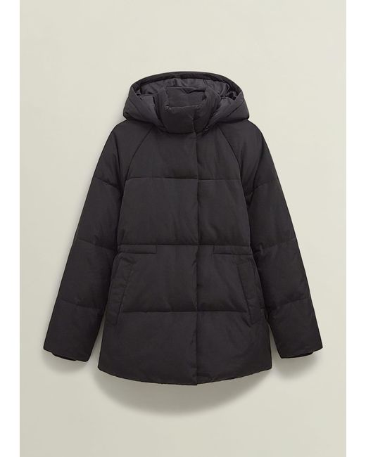 Hobbs Blue Recycled Oversized Puffer Coat