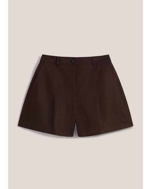 Hobbs Natural Lulu Linen Shorts