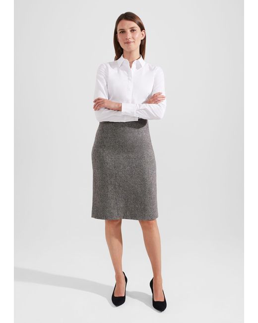 Hobbs black pencil skirt top