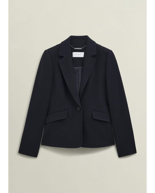 Hobbs Blue Petite Ivy Jacket