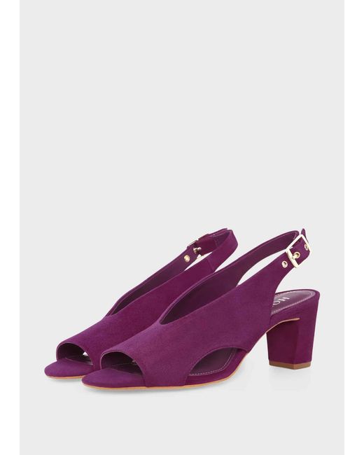 Hobbs Purple Riley Sandal
