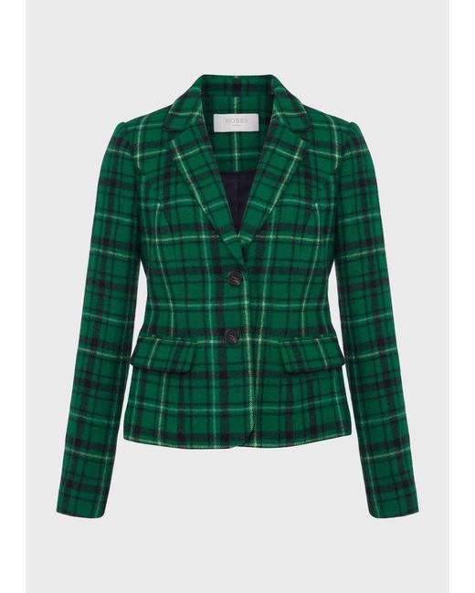 Hobbs Green Hackness Wool Jacket