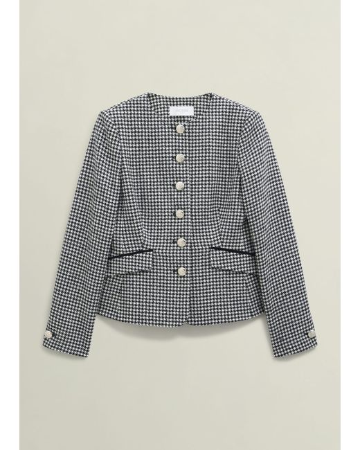 Hobbs Brown Dolly Wool Jacket
