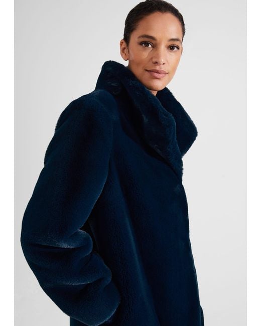 Hobbs blue top bethany coat