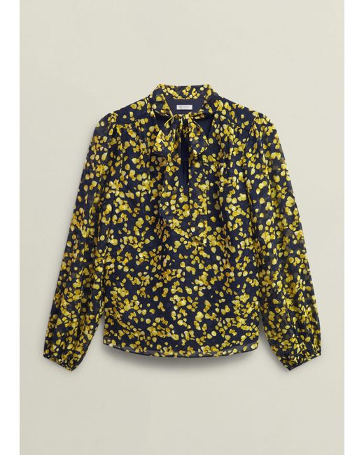 Hobbs Multicolor Aria Blouse