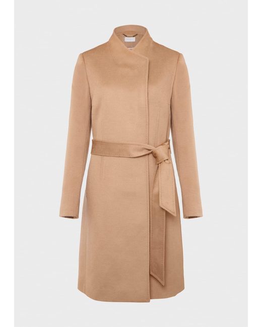 Hobbs Natural Ada Wool Wrap Coat