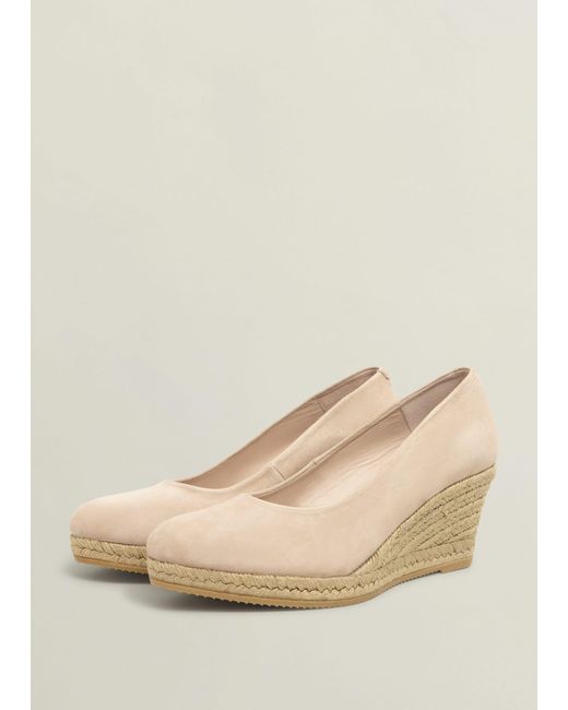 Hobbs Natural Anna Suede Espadrilles