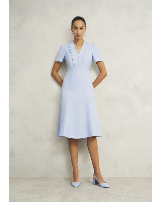 Hobbs White Willa Dress