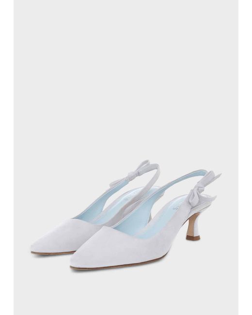 Hobbs White Julia Sling Back