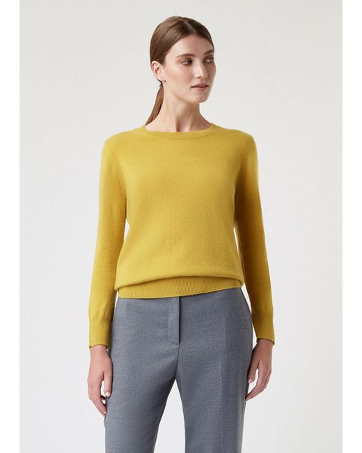 saffron cashmere sweater