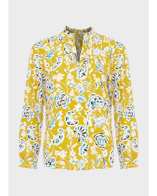 Hobbs Metallic Shona Blouse