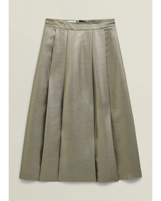 Hobbs Gray Perronet Skirt