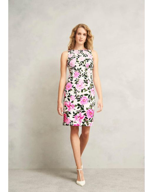Hobbs White Fiona Dress