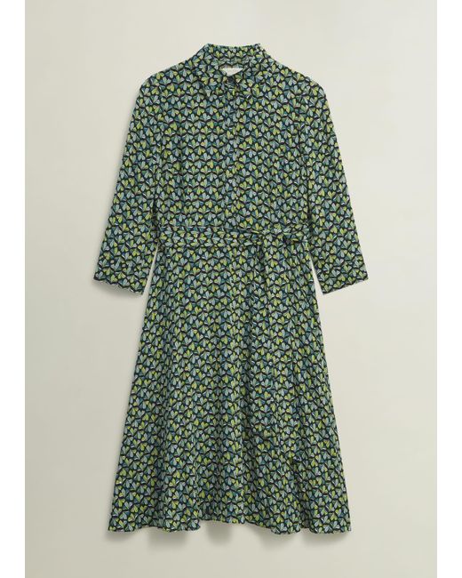 Hobbs Green Petite Alex Dress