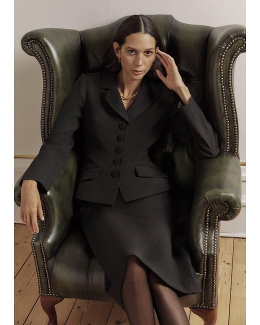 Hobbs Black Belgrave Jacket