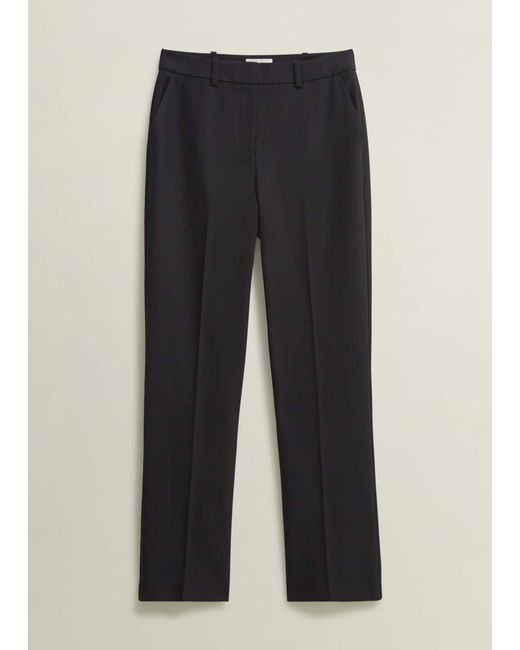 Hobbs Natural Gerrie Straight Trousers