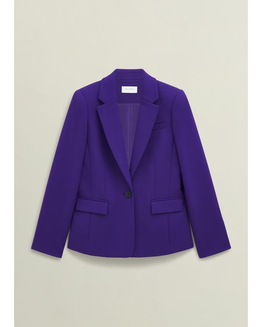 Hobbs Purple Petite Sami Jacket