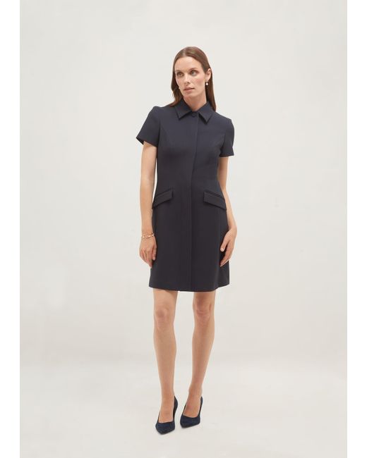 Hobbs Blue Alexandra Dress