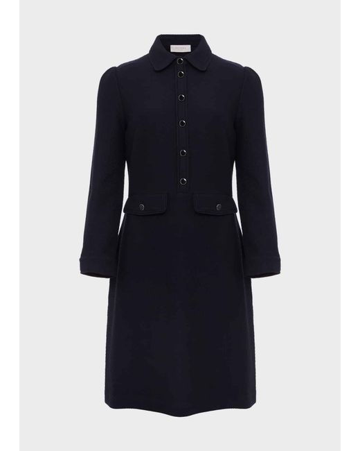 Hobbs Black Adelia Ponte Dress