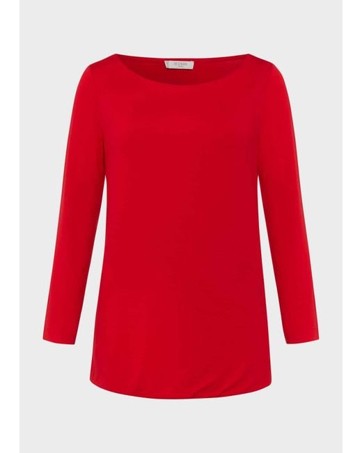 Hobbs Red Sonya Top
