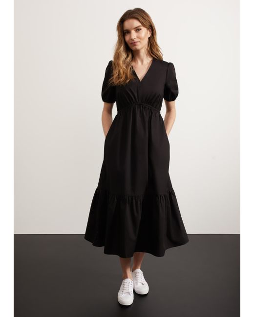 Hobbs Black Meadley Dress